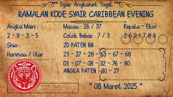 Prediksi Caribbean Evening