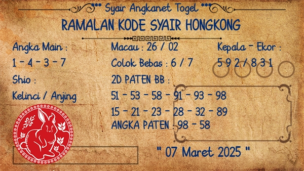 Prediksi Hongkong