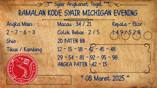 Prediksi Michigan Evening