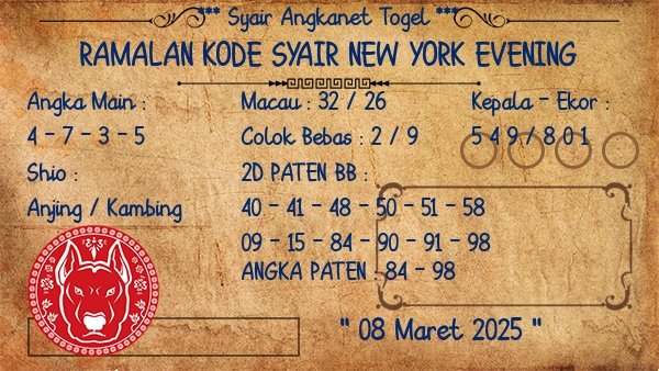 Prediksi New York Evening